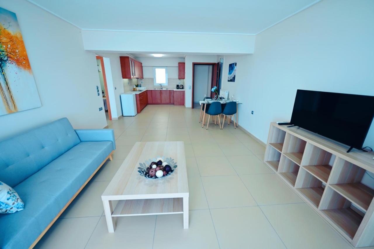 New Times Seafront Hotel Apartments Melissi Melíssion Esterno foto
