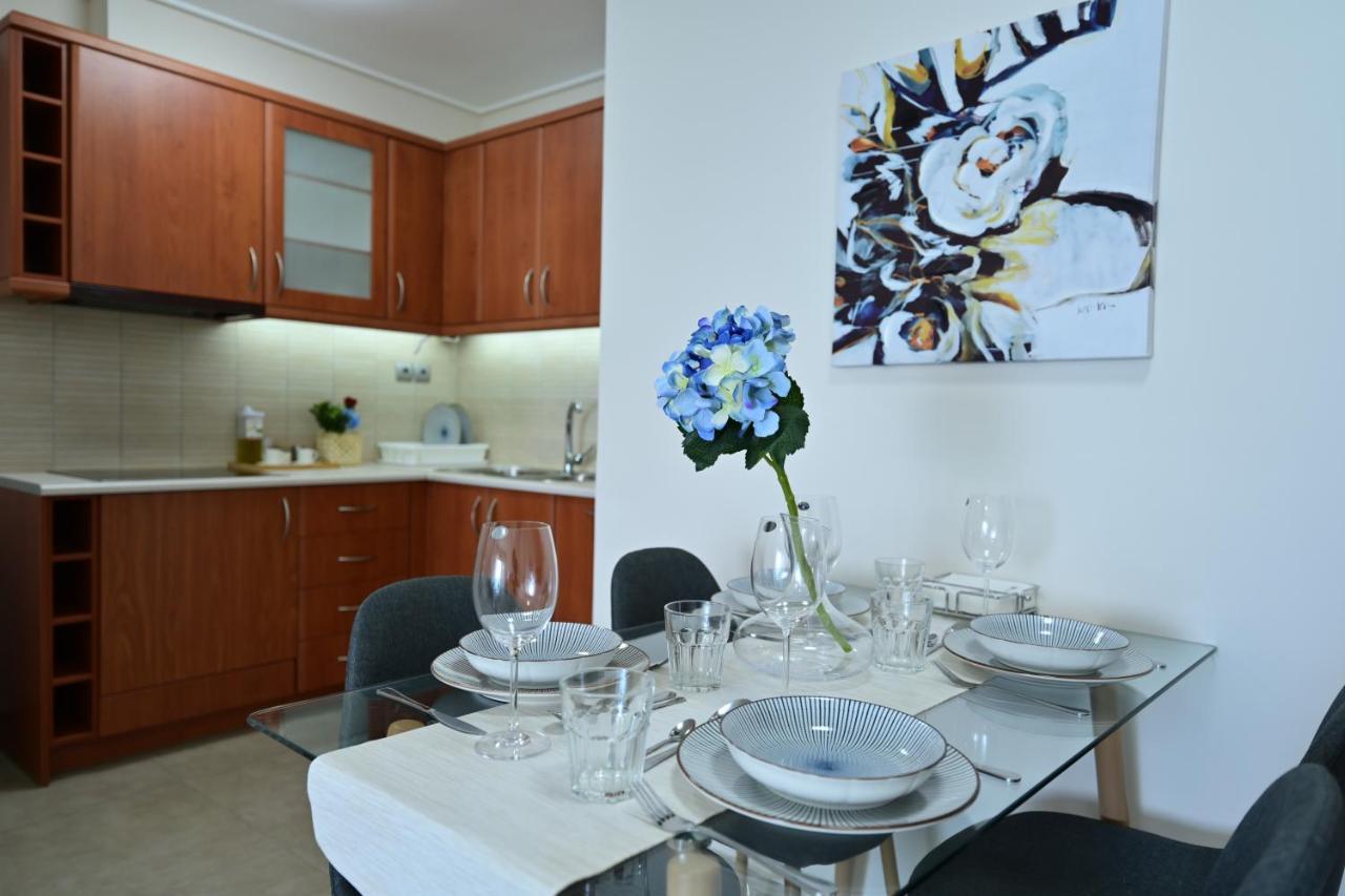 New Times Seafront Hotel Apartments Melissi Melíssion Esterno foto