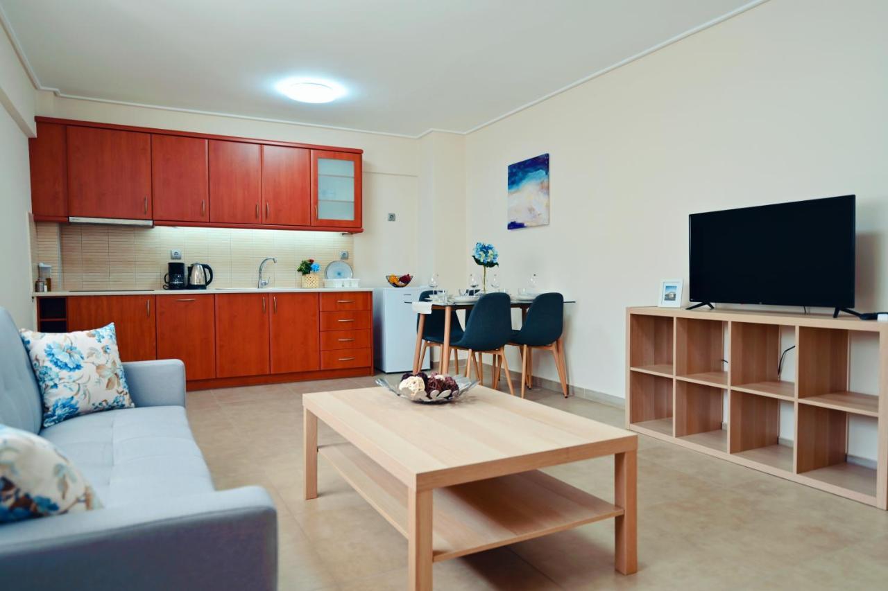 New Times Seafront Hotel Apartments Melissi Melíssion Esterno foto